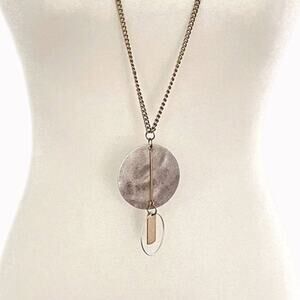 Marlyn Schiff Geometric Layering Necklace